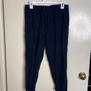 Old navy small linen capri pant